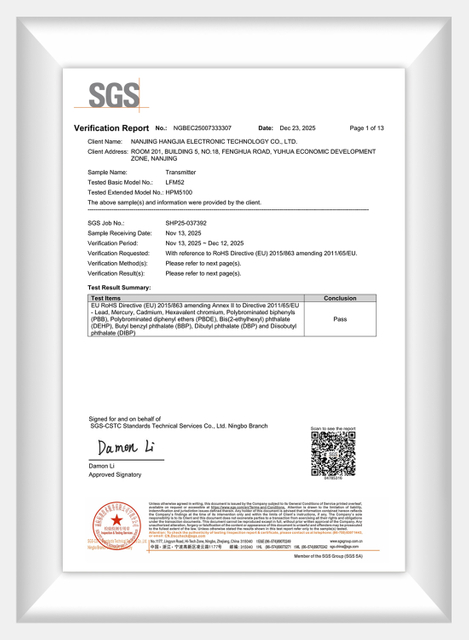 Transmissor ROHS (HPM5100)