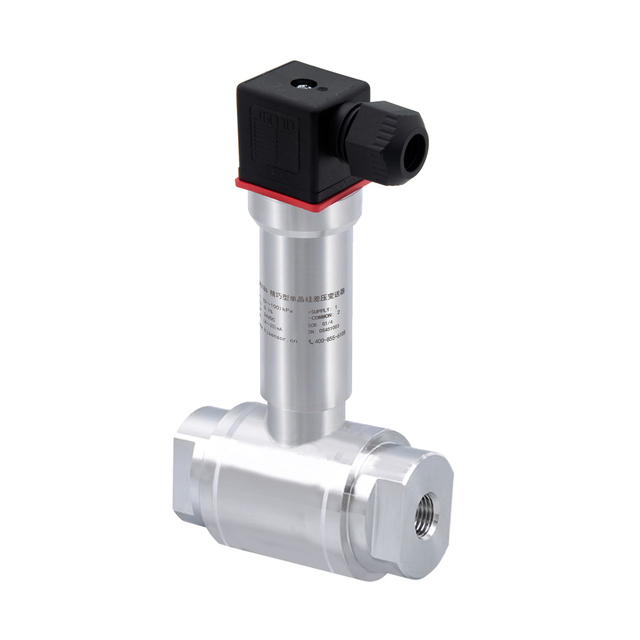 Transmissor de pressão diferencial compacto de silício monocristalino HPM3186 0~1kPa…10MPa