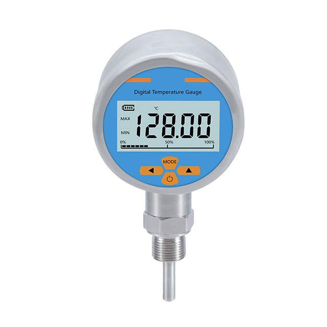 HTE80 Bateria alimentada por 80mm Dial Medidor de temperatura digital