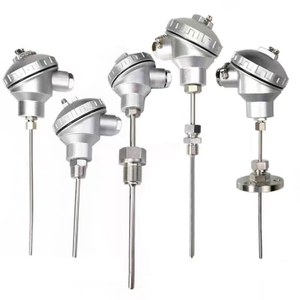 Sensor WZP PT100 /PT1000 2 fios 3 fios 4 fios com caixa de junção à prova d'água